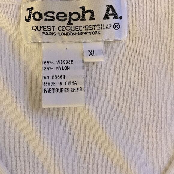 🌷 Joseph A 🌷 Vintage Flounce Flare Sleeve Sweater V Neck - Picture 6 of 6